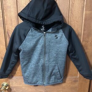 The Children's Place Black and Gray Kids Hoodie